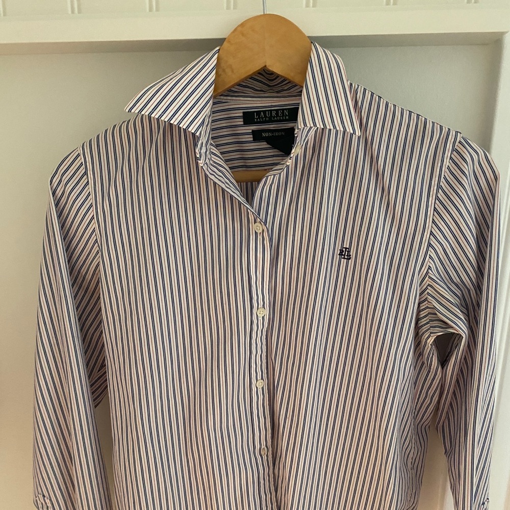 Ralph Lauren Striped button down shirt